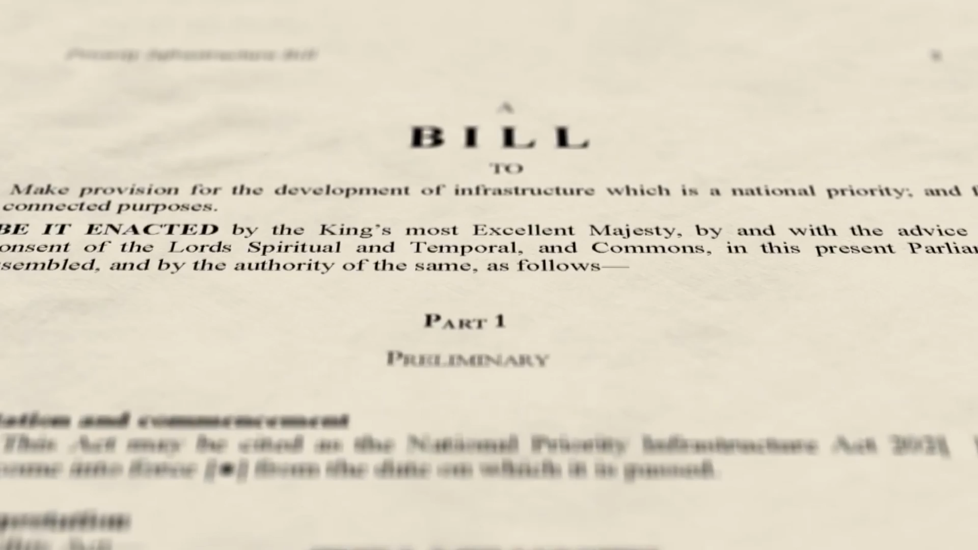 Infrastructure Bill